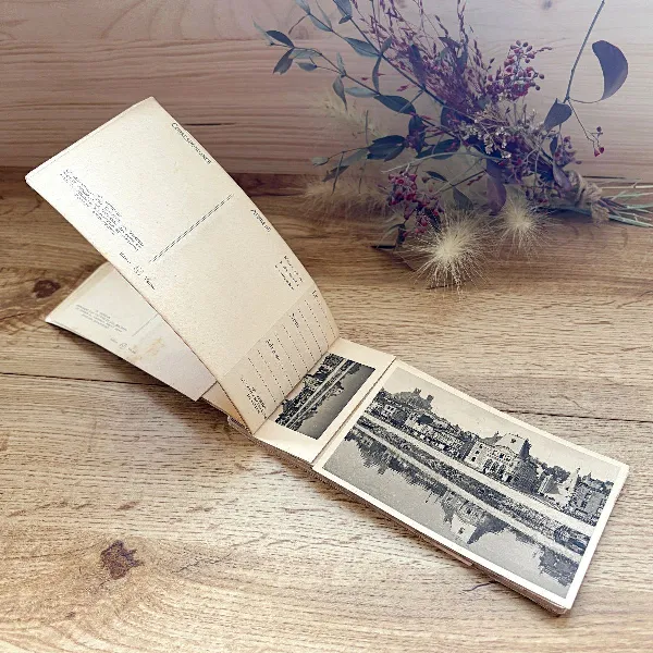 Authentique Carnet de Cartes Postales Souvenir de Verdun – Entre-deux-guerres (v. 1920-1930)